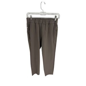 Vuori Studio Pant XS Gray Recycled Polyester Blend Athleisure Casual
